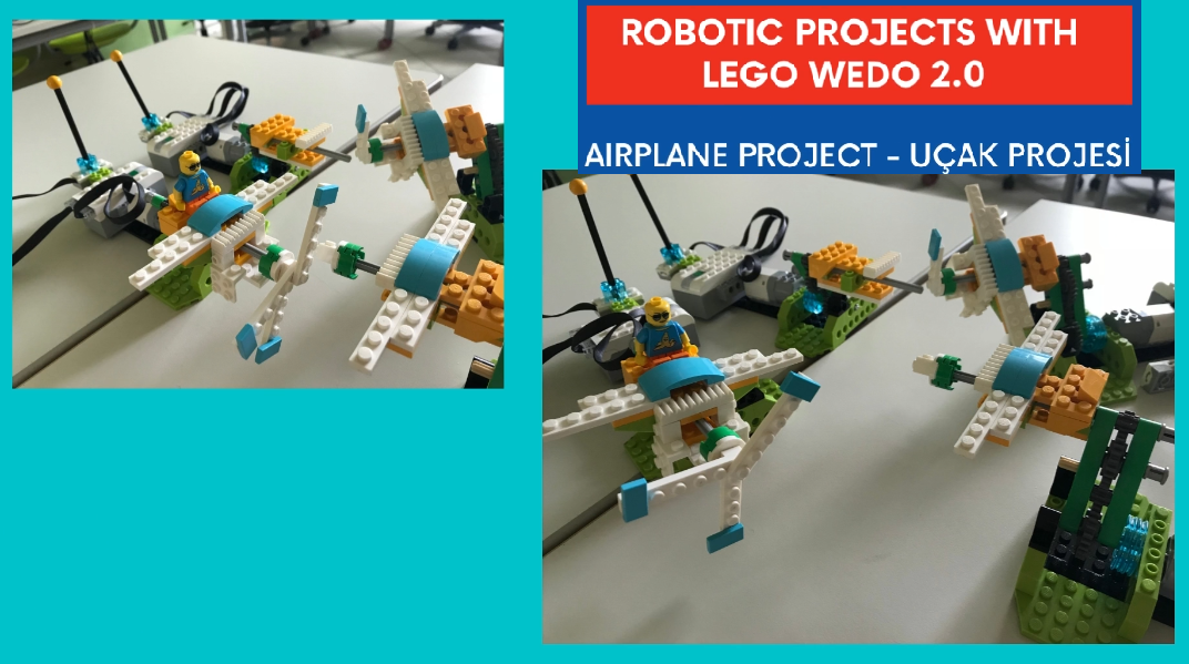 Airplane Robot Project With Lego Wedo 2.0 – Uçak Robotu Projesi
