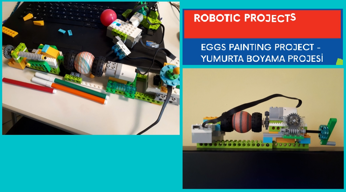 Egg Painting Robot Project With Lego Wedo 2.0 – Yumurta Boyama Robotu Projesi
