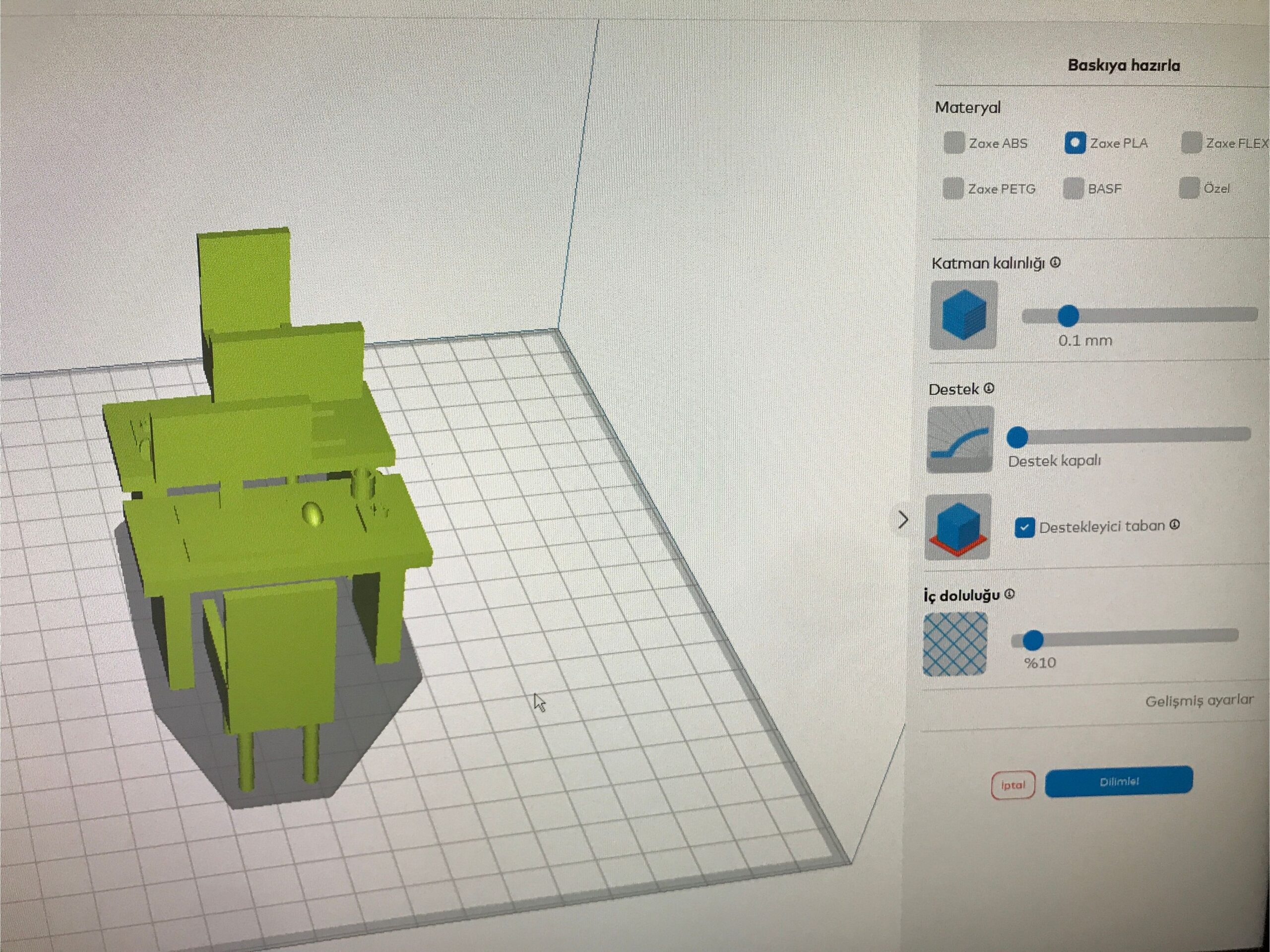 3D Modelleme ve Baskı Süreci – 3D Modeling and Printing Process